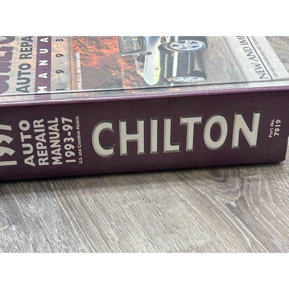 Chilton's Auto Repair Manual Service Guide Book 1993 - 1997 Part No 7919 Hard Co - Picture 3 of 5